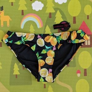 Lemon bikini bottoms NWT